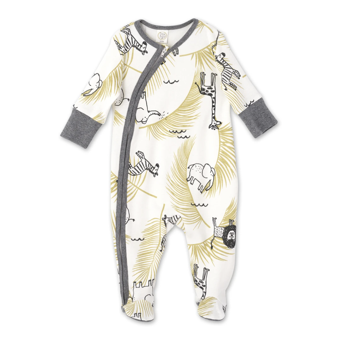 Tesa Babe Wild Safari Footie Romper - Organic Cotton-TESA BABE-Little Giant Kidz