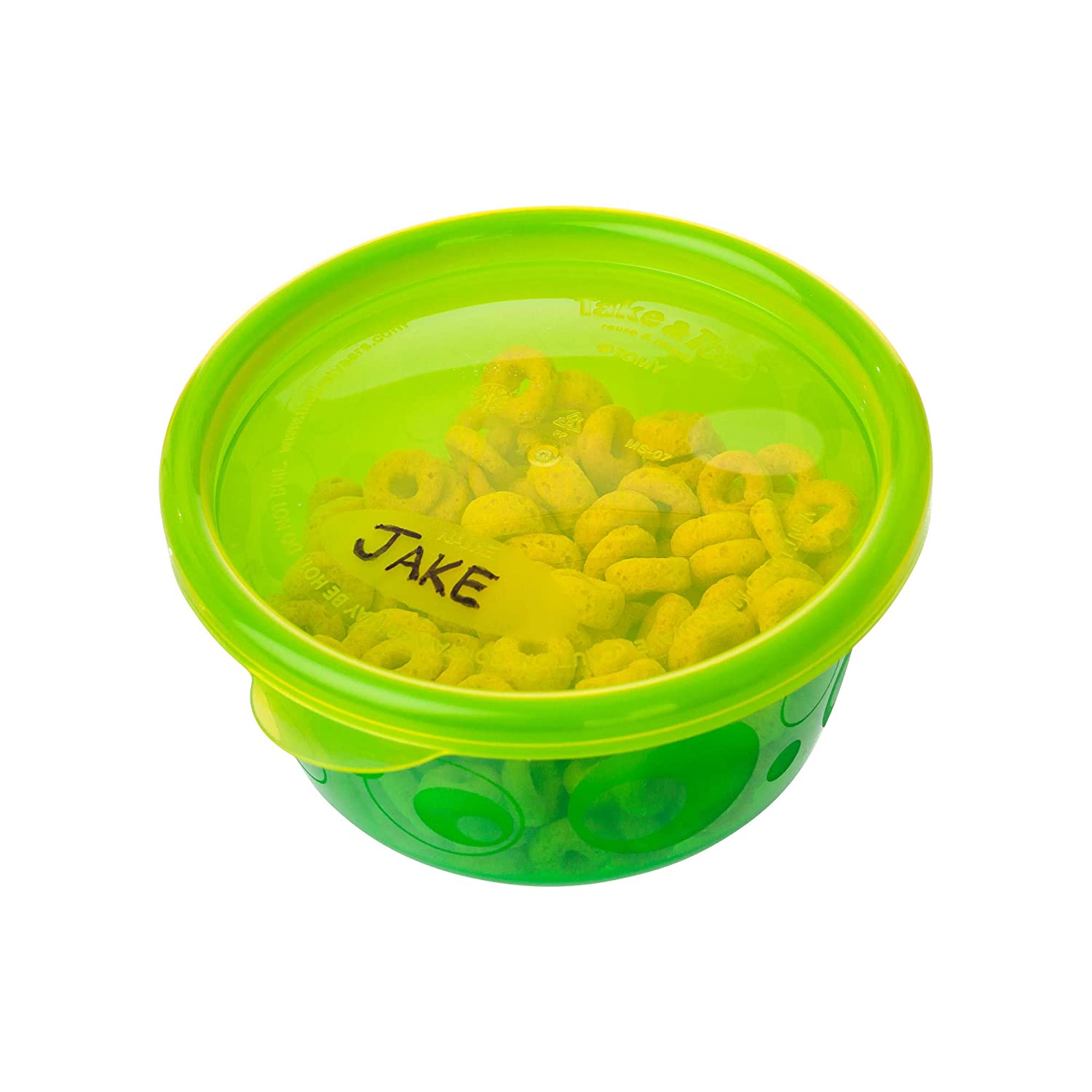 Take & Toss 8 Oz Bowls with Lids - 6 Pack 