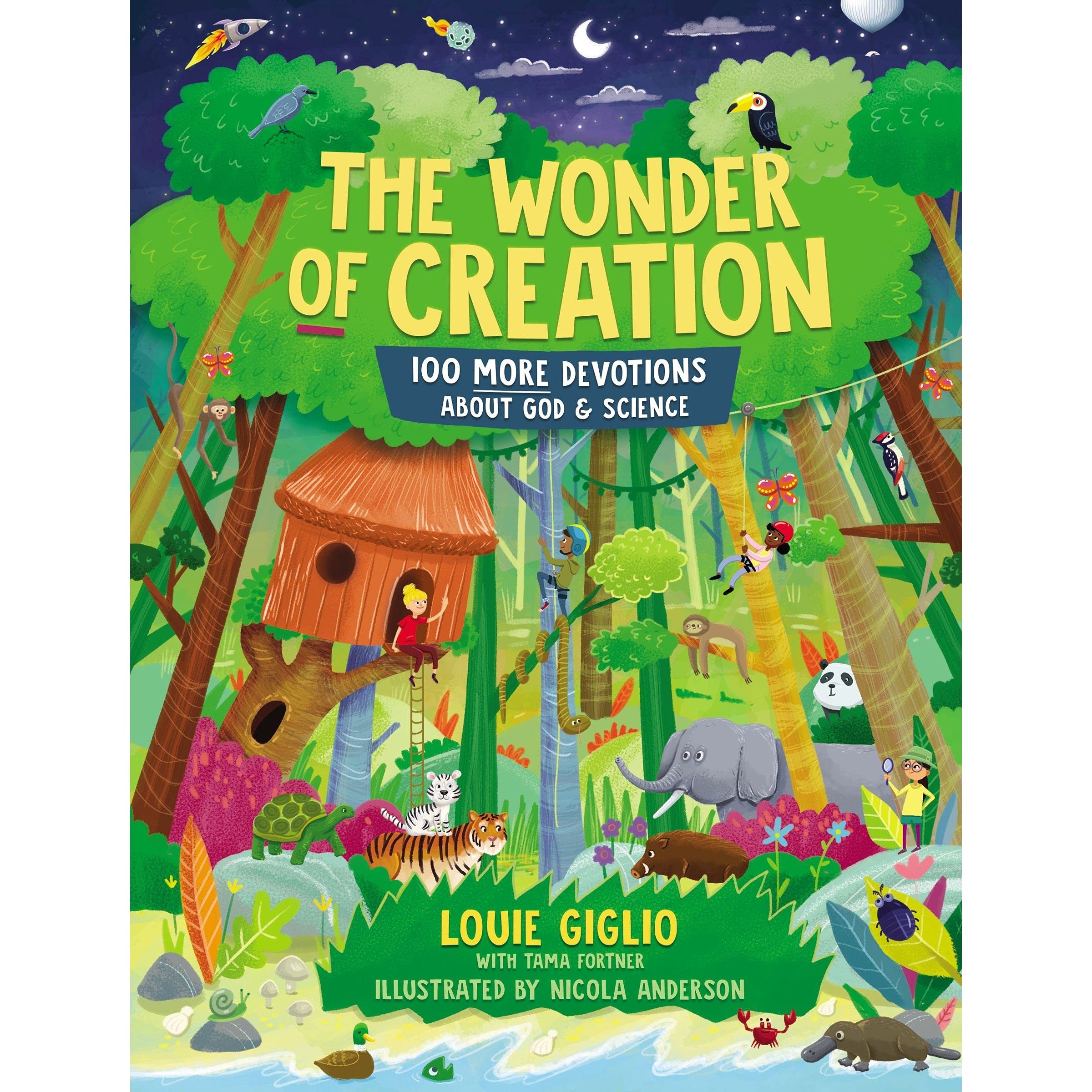 Thomas Nelson: The Wonder of Creation: 100 More Devotions About God and Science (Hardcover Book)-HARPER COLLINS PUBLISHERS-Little Giant Kidz