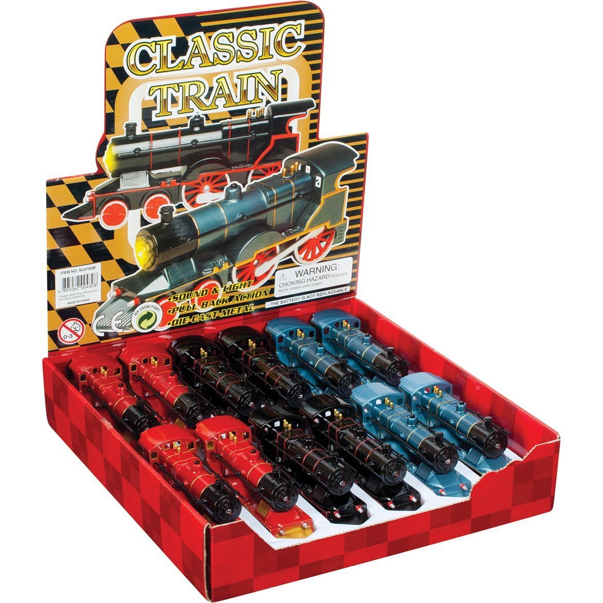 Toysmith Classic Light & Sound Train-TOYSMITH-Little Giant Kidz