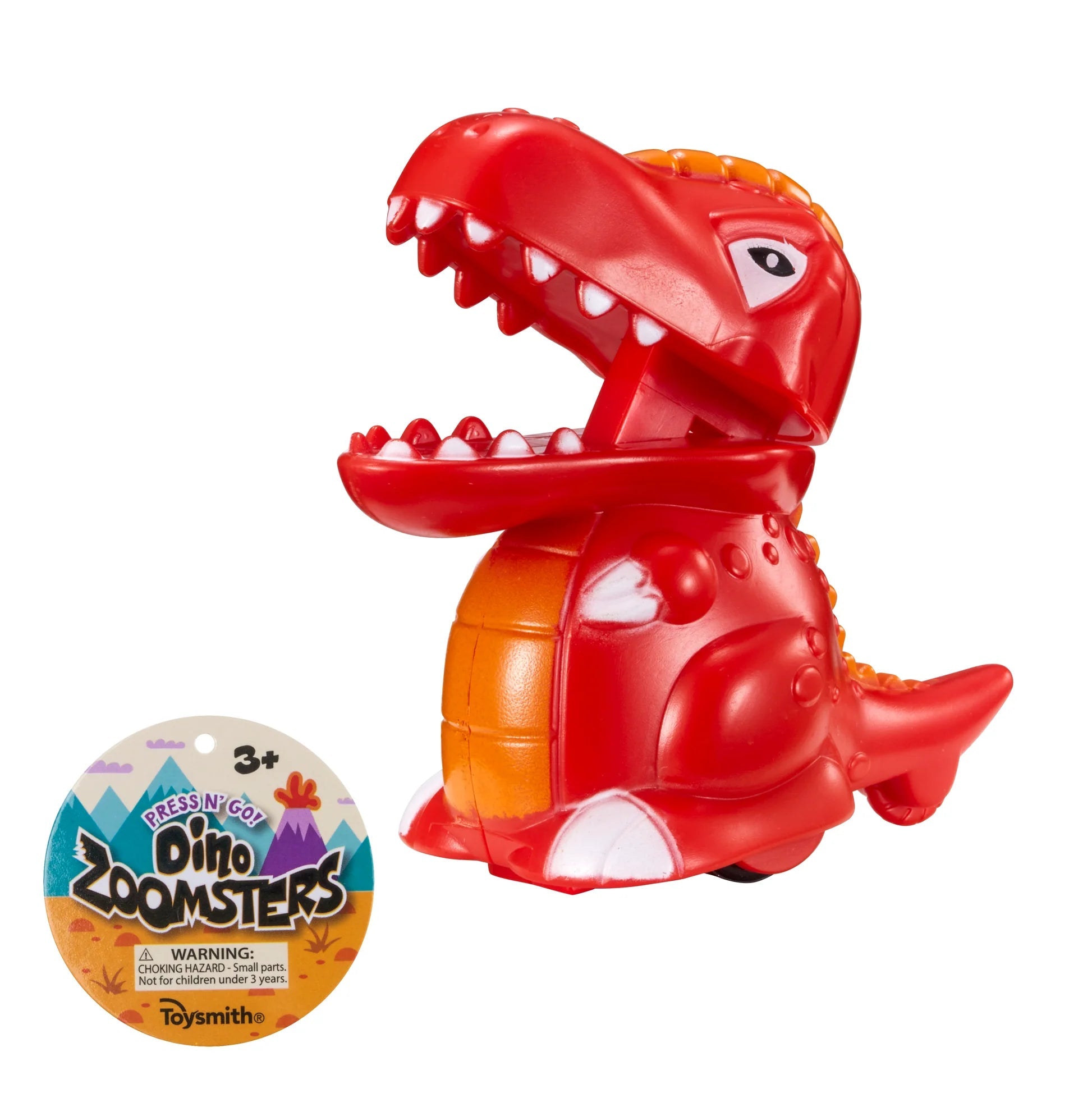 Toysmith Dino Press N' Go Zoomers-TOYSMITH-Little Giant Kidz