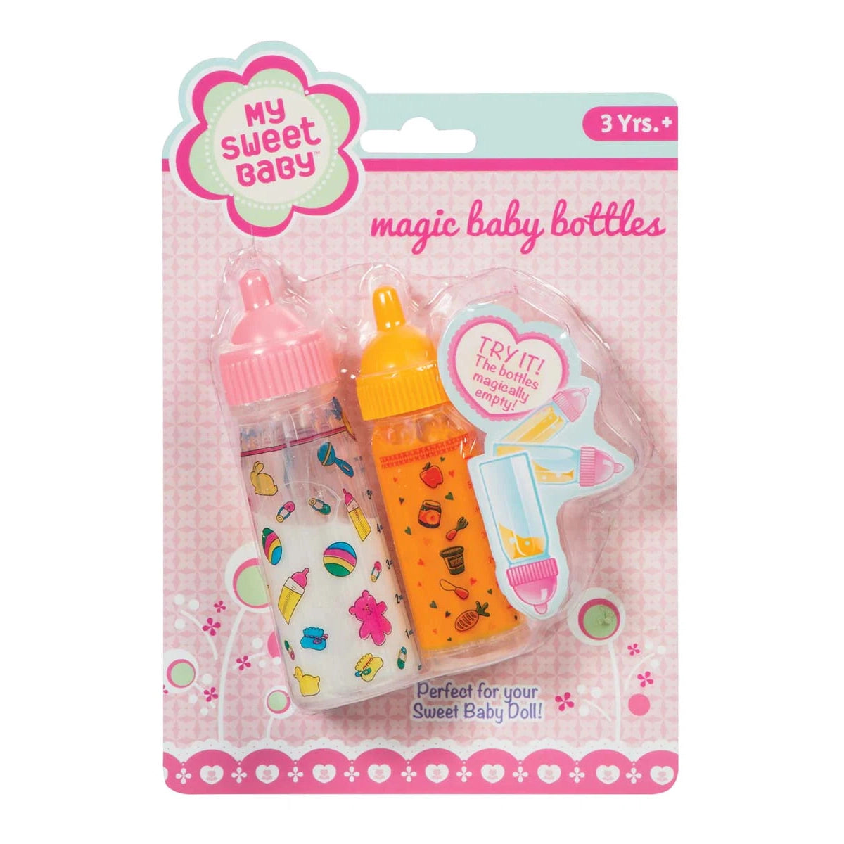 Toysmith My Sweet Baby Magic Baby Bottles-TOYSMITH-Little Giant Kidz