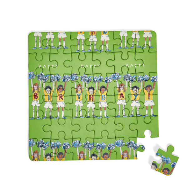 Two's Company Happy Birthday "B" Puzzle In A Can-TWO'S COMPANY-Little Giant Kidz