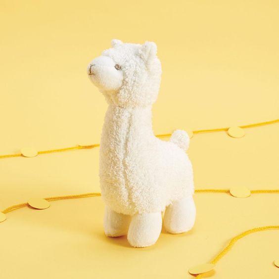 Two's Company Llama Plush Rattle-TWO'S COMPANY-Little Giant Kidz