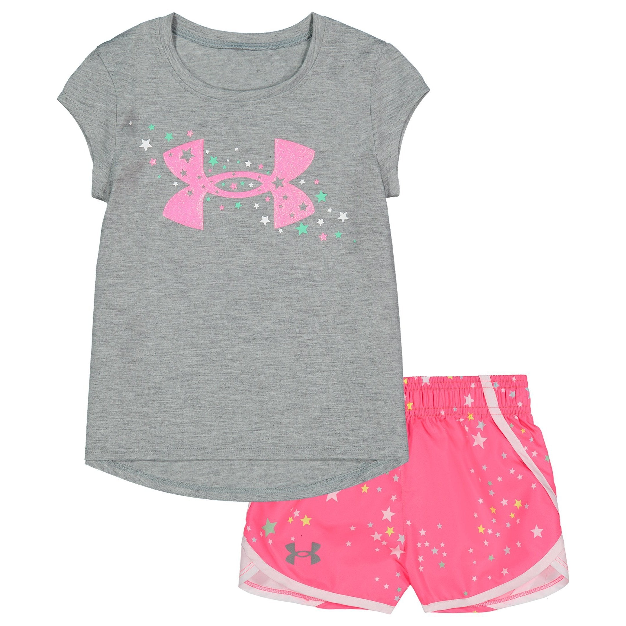 Under Armour 3D confetti Logo Short Sleeve Breeze-UNDER ARMOUR-Little Giant Kidz