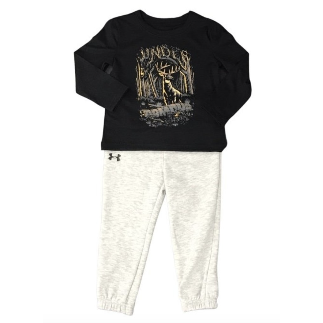 Under Armour Baby Boy's Aggressive Hunt Set - Black-UNDER ARMOUR-Little Giant Kidz