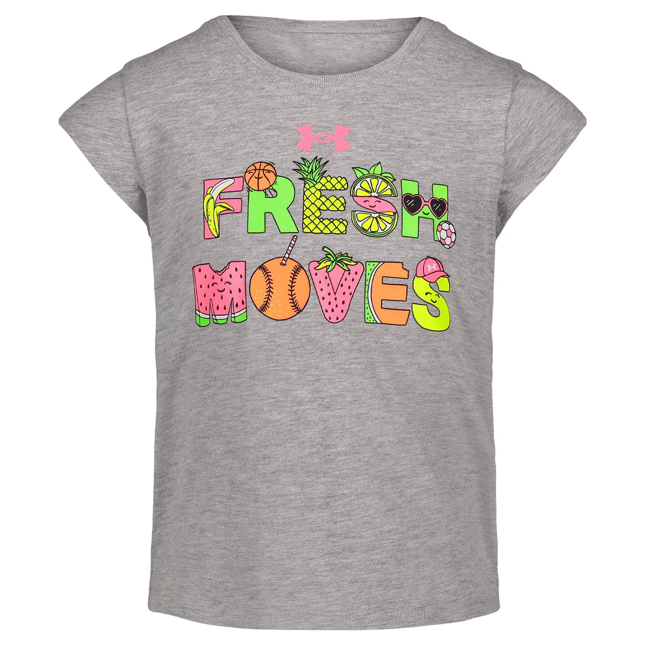 Under Armour Fresh Moves Short Sleeve Mod Gray-Under Armour-Little Giant Kidz