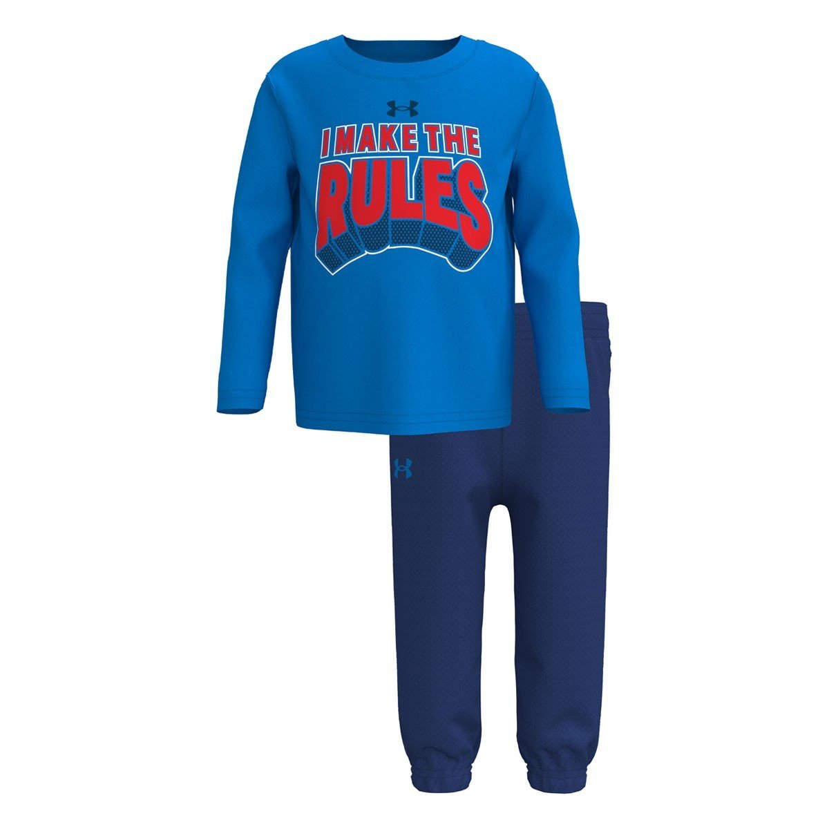 Under Armour I Make The Rules Set - Electric Blue-UNDER ARMOUR-Little Giant Kidz