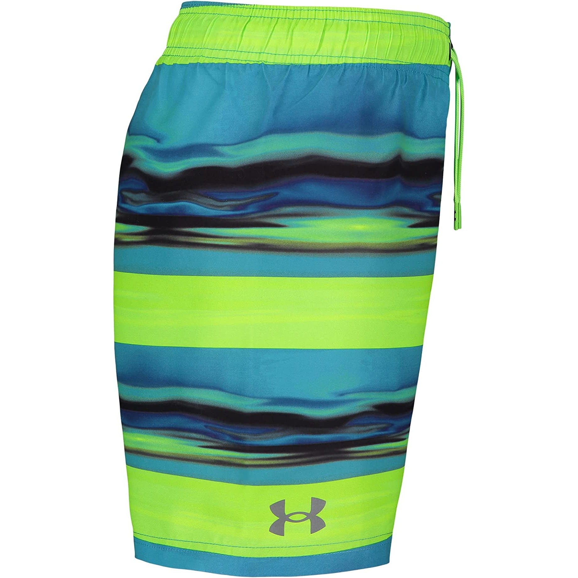 Under Armour Serenity Stripe Volley - Glacier Blue-UNDER ARMOUR-Little Giant Kidz