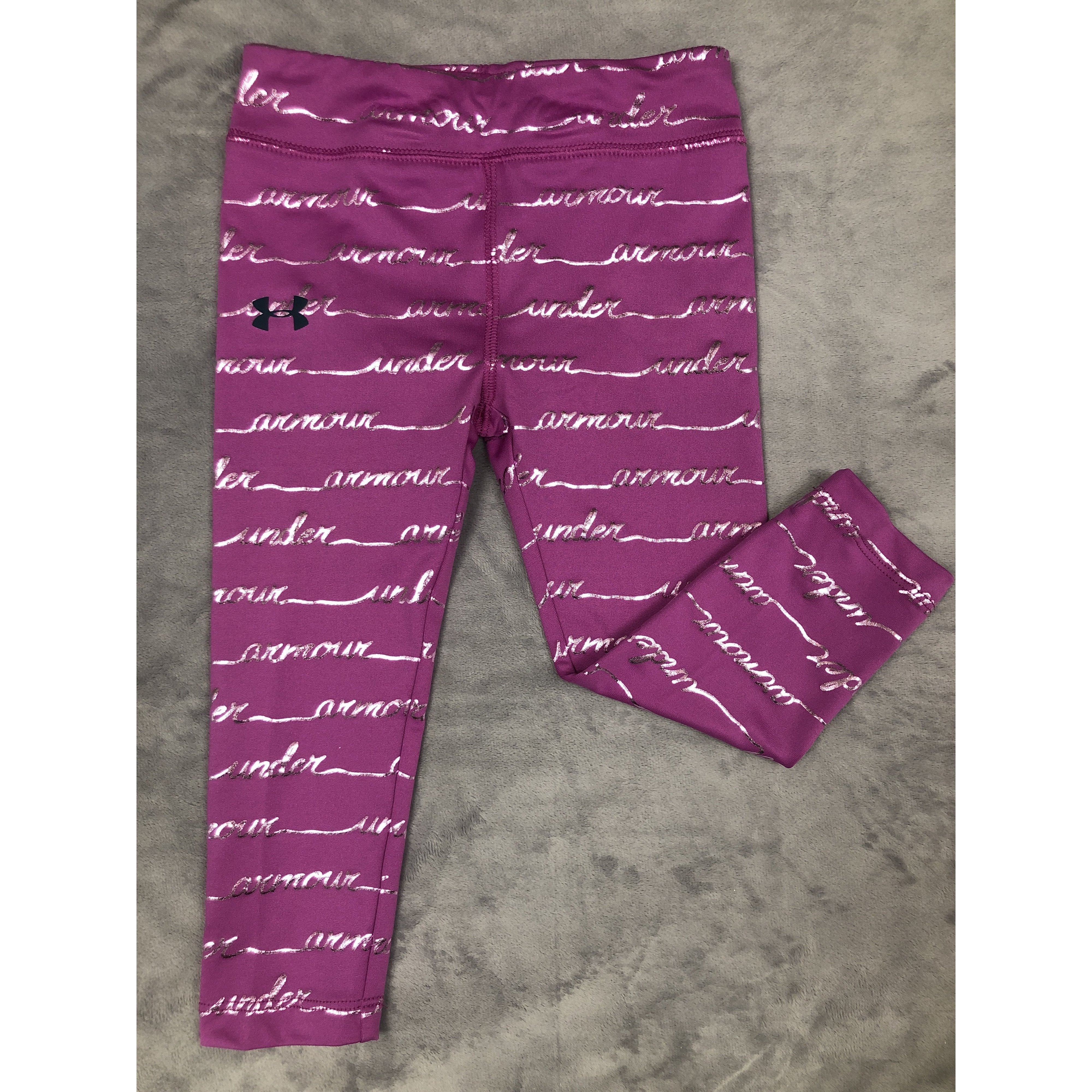 Under Armour Unstoppable Script Legging-UNDER ARMOUR-Little Giant Kidz