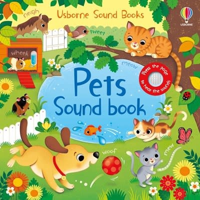 Usborne Books: Pets Sound Book - Board Book-EDC-USBORNE-Little Giant Kidz