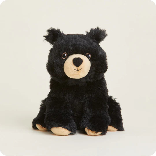 Warmies® Cozy Plush Junior Black Bear - 9"-INTELEX-Little Giant Kidz