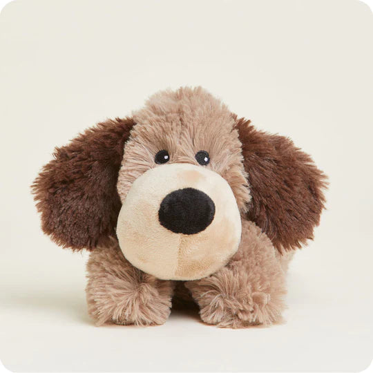 Warmies® Cozy Plush Junior Brown Dog - 9"-INTELEX-Little Giant Kidz