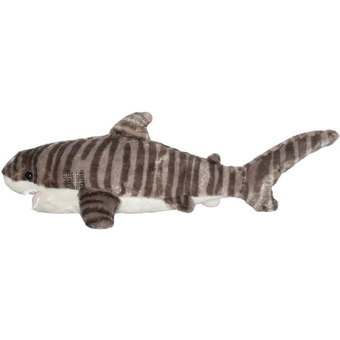 Wild Republic Cuddlekins Mini Tiger Shark Stuffed Animal - 8"-Wild Republic-Little Giant Kidz