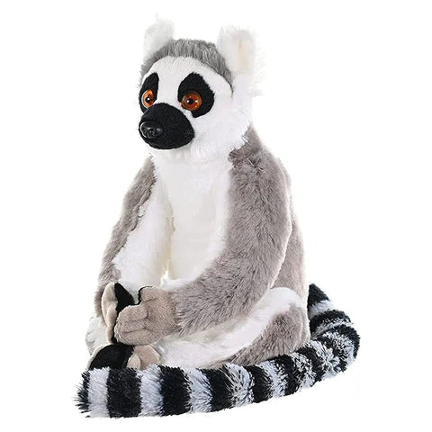 Wild Republic Cuddlekins Ring Tailed Lemur Stuffed Animal - 12"-Wild Republic-Little Giant Kidz