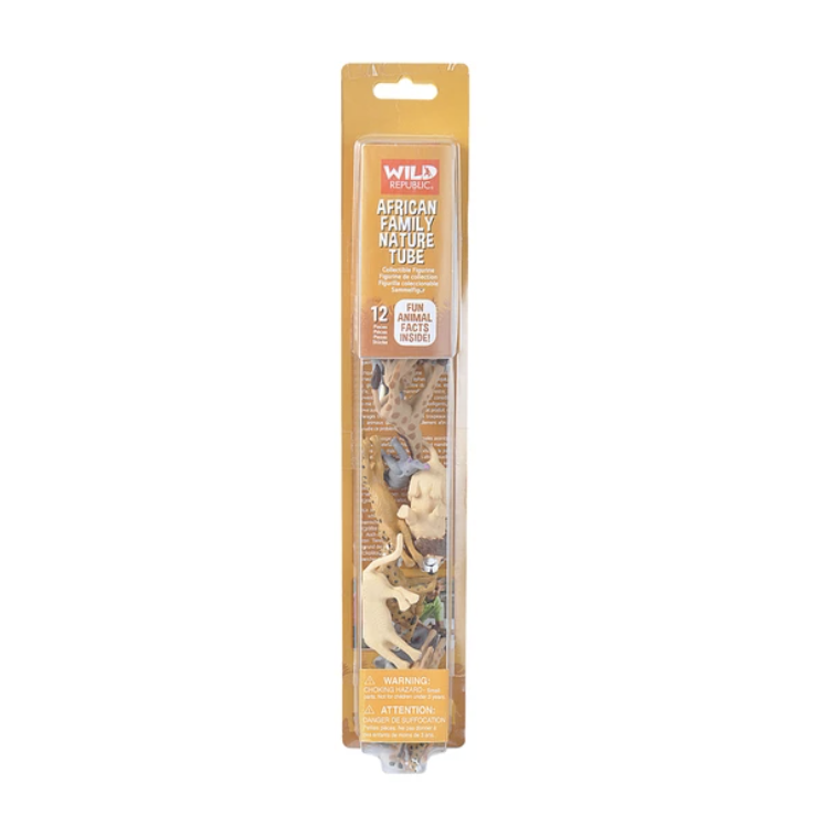 Wild Republic Nature Tube - African Wildlife Family Figurines-Wild Republic-Little Giant Kidz