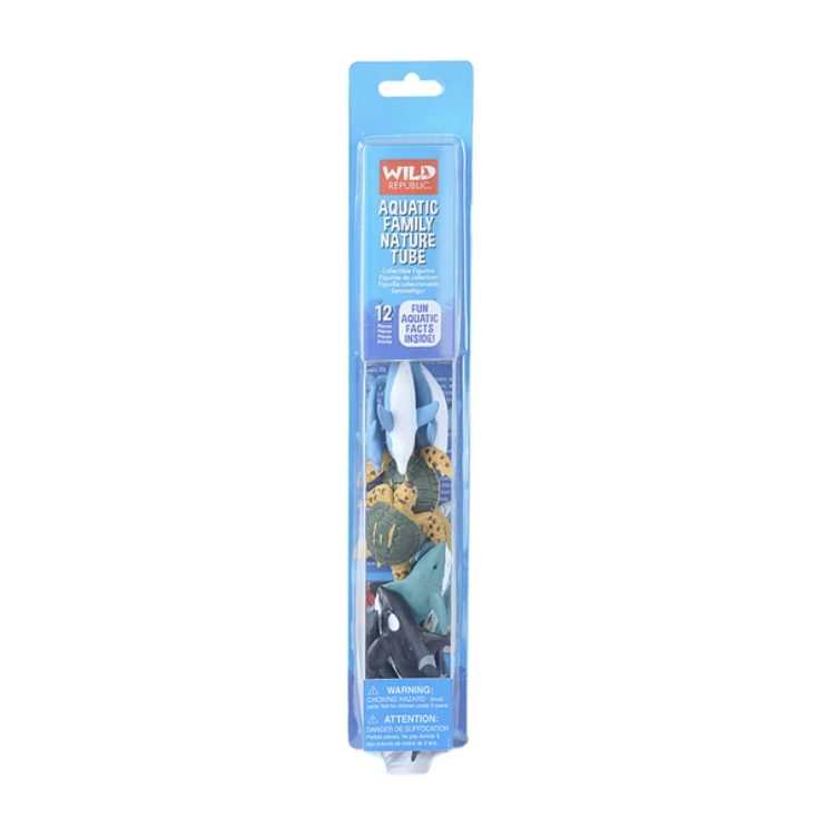 Wild Republic Nature Tube - Ocean Family Figurines-Wild Republic-Little Giant Kidz