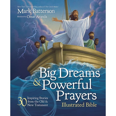 Zonder Kidz: Big Dreams & Powerful Prayers Illustrated Bible (Hardcover Book)-HARPER COLLINS PUBLISHERS-Little Giant Kidz